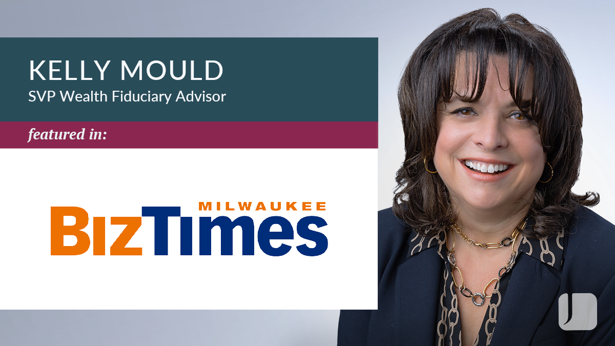 Kelly Mould and BizTimes logo